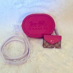 COACH Camera bag with Card Case